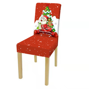 Christmas Chair Slipcovers Red